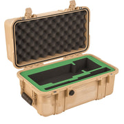 Pelican 1460TOOL case with custom two-tone CNC-cut foam interior