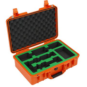 Pelican 1485 Air Case with custom two-tone CNC-cut foam interior