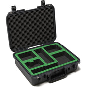 Pelican 1505G Air Case with custom two-tone CNC-cut foam interior