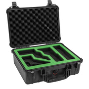 Pelican 1520 Case with custom two-tone CNC-cut foam interior