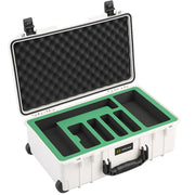 Pelican 1535TRVLW Air Case with custom two-tone CNC-cut foam interior
