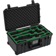 Pelican 1556 Air Case with custom two-tone CNC-cut foam interior