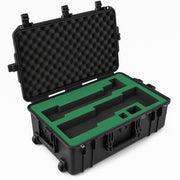 Pelican 1595 Air Case with custom two-tone CNC-cut foam interior