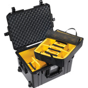 Pelican 1607 Air Case open, showing interior