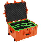 Pelican 1637 Air Case with custom two-tone CNC-cut foam interior