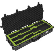 Pelican 1745 Air Case with custom two-tone CNC-cut foam interior